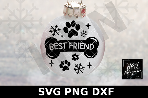 Best Friend SVG Pet Christmas Ornament Review