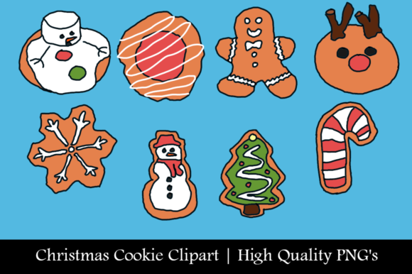Christmas Cookie Clipart Pack Review