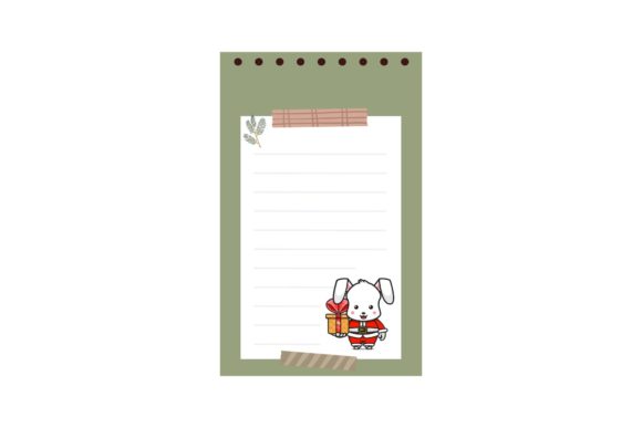 Christmas for Letters and to-do List Illustrations