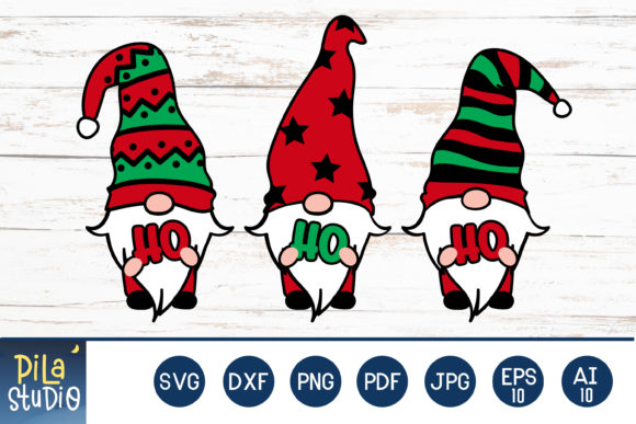 Christmas Gnomies PNG, EPS, JPG – A Festive Illustration Review