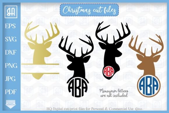 Christmas Reindeer SVG for Festive Handmade Projects