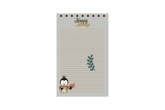 Planner Scrapbook Christmas Illustrations for Digital Sellers