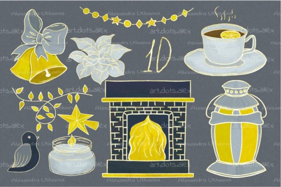 Simple Christmas Illustrations for Holiday Content